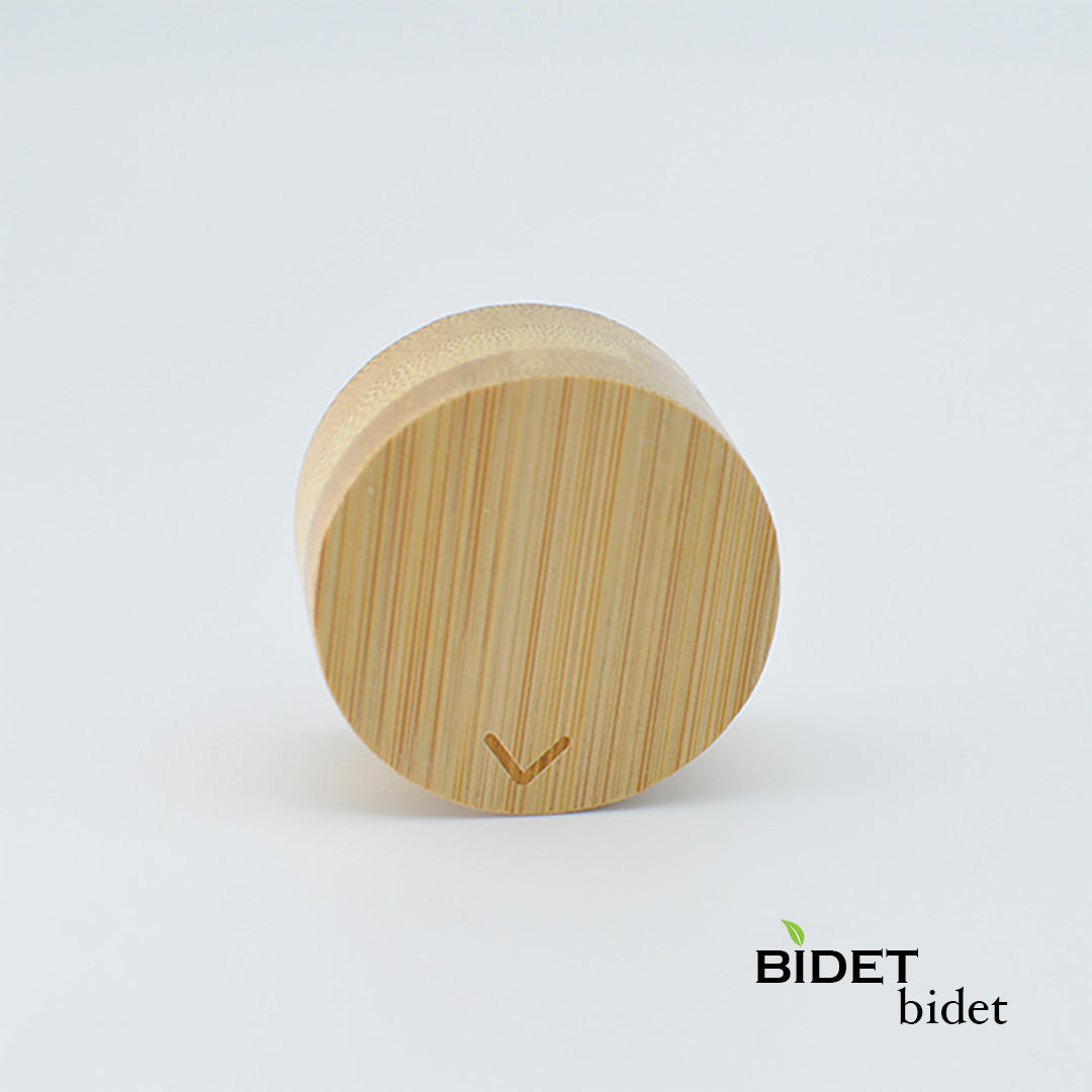 Alternative Detachable Bidet Knob Real Bamboo - Bidet Accessories