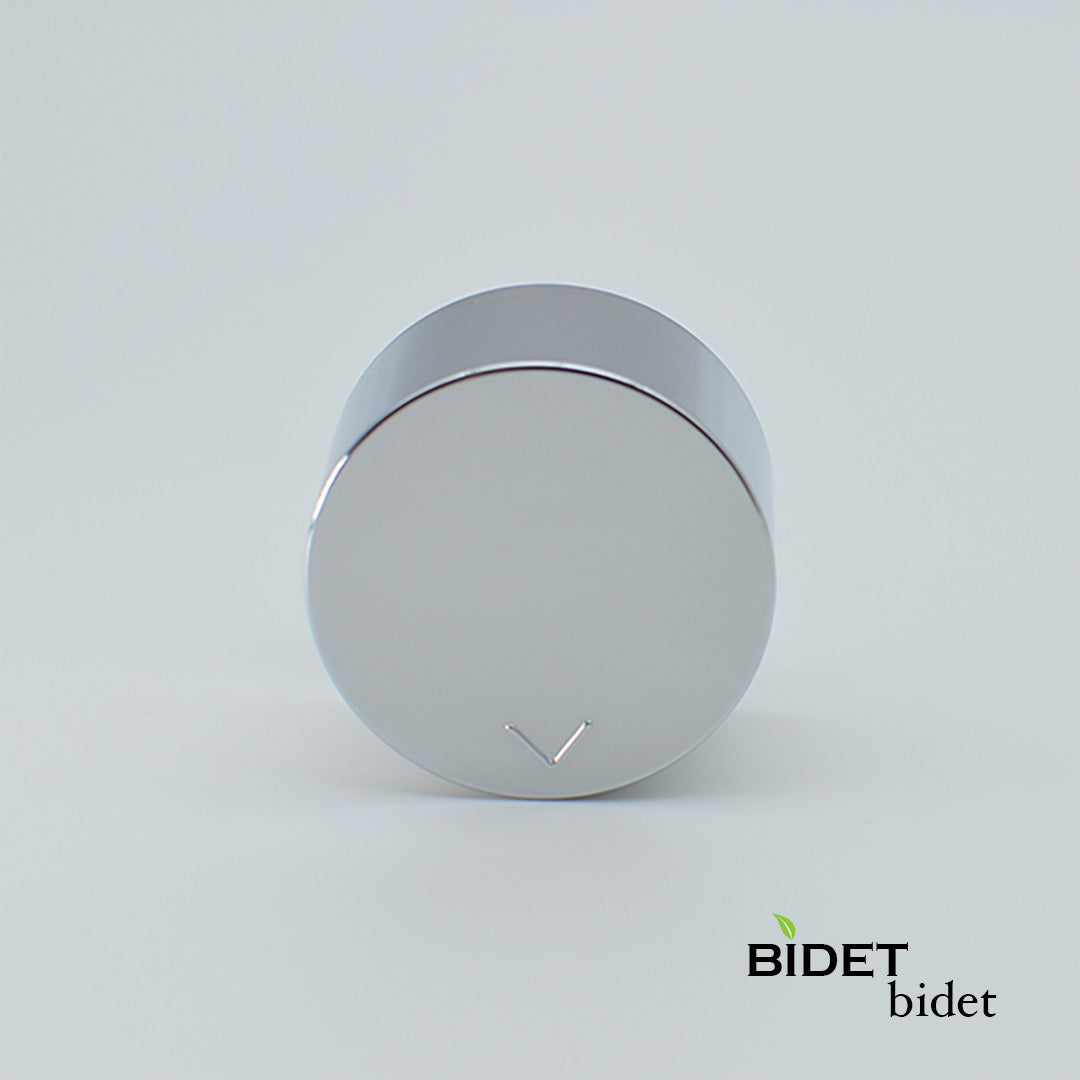 Alternative Detachable Bidet Knobs White, Silver & Black - Bidet Accessories